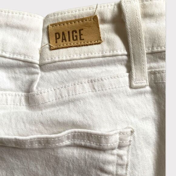 Paige Jeans | EUC Women’s Kylie Crop White Size 29 Retail $168 - Picture 3 of 3